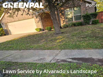 Lawn Care Servicein Porter,77365,Lawn Mowing by Alvarado's Landscape, work completed in Dec , 2025