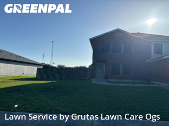 Lawn Mowing Servicein Seguin,78155,Yard Cutting by Grutas Lawn Care Ogs, work completed in Dec , 2025