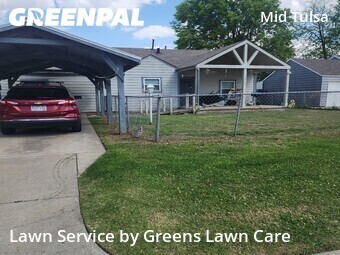 Landscaping Services In Tulsa,74112,Landscaping Services by Greens Lawn Care, work completed in Apr , 2026