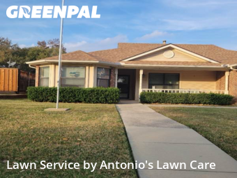 Grass Cutin Grand Prairie,75050,Lawn Cutting by Antonio's Lawn Care, work completed in Dec , 2025