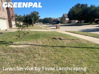 Lawn Maintenancein Keller,76244,Lawn Cut by Tovar Landscaping, work completed in Dec , 2025