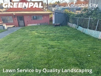 Lawn mowed in Seattle, 98108