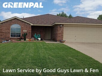 Grass Cutin White Settlement,76108,Lawn Care Service by Good Guys Lawn & Fen, work completed in Jul , 2026
