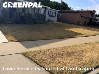Lawn mowing work completed in Chula Vista, CA