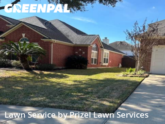 Yard Cuttingin Pearland,77581,Lawn Service by Prizel Lawn Services, work completed in Feb , 2026