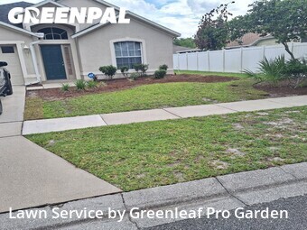 Lawn Mowingin Orlando,32837,Grass Cut by Greenleaf Pro Garden, work completed in Jun , 2026