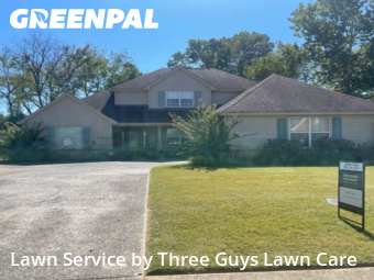 Lawn Upkeep in Olive Branch, 38654, Property Maintenance by Three Guys Lawn Care, work completed in Nov , 2025