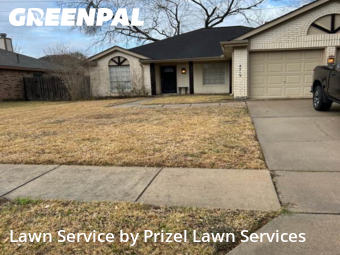 Lawn Maintenancein Pearland,77584,Grass Cut by Prizel Lawn Services, work completed in Feb , 2026