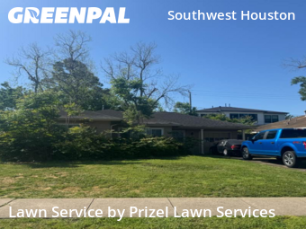 Lawn Mowing Servicein Bellaire,77401,Lawn Care Service by Prizel Lawn Services, work completed in Dec , 2025