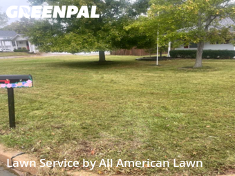 Lawn Mowing Servicein Ballwin,63011,Grass Cutting by All American Lawn , work completed in Nov , 2025