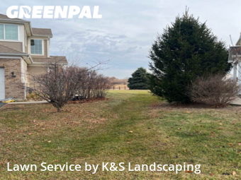 Residential Landscaping In Joliet,60431,Landscaping by K&S Landscaping, work completed in Nov , 2025