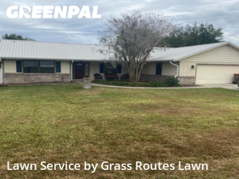 Weed Trimming in Ocala, 34471, Lawn Upkeep by Grass Routes Lawn , work completed in Dec , 2025
