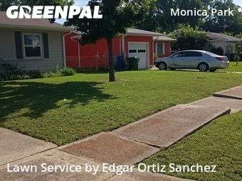 Lawn Cuttingin Garland,75041,Lawn Mowing by Edgar Ortiz Sanchez, work completed in Jun , 2026