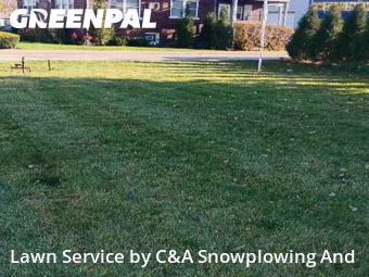 Lawn Maintenancein Des Plaines,60016,Lawn Mow by C&A Snowplowing And , work completed in Dec , 2025