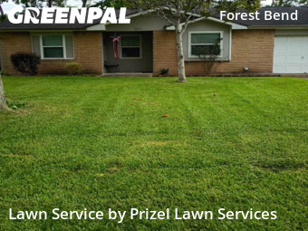 Yard Mowingin Friendswood,77546,Lawn Care Service by Prizel Lawn Services, work completed in Dec , 2025