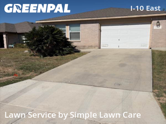 Lawn Mowin Converse,78109,Yard Cutting by Simple Lawn Care, work completed in Dec , 2025