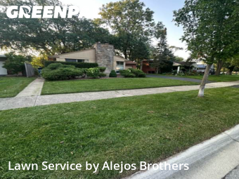 Grass Cutin Elmhurst,60126,Lawn Care Service by Alejos Brothers, work completed in Nov , 2025