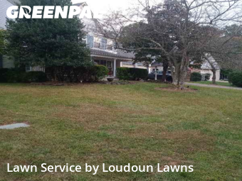 Backyard Mowing in Sterling, 20165, Yard Mowing by Loudoun Lawns, work completed in Dec , 2025