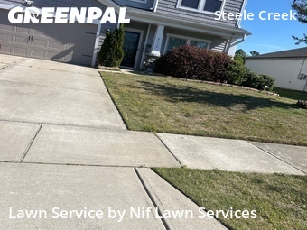 Modern Landscaping In Charlotte,28273,Landscaping Renovation by Nif Lawn Services, work completed in Apr , 2026