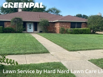 Lawn Mowingin Garland,75043,Yard Mowing by Hard Nard Lawn Care Llc, work completed in Jul , 2026