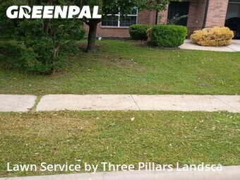 Yard Cuttingin Wylie,75098,Lawn Mowing by Three Pillars Landsca, work completed in Jul , 2026