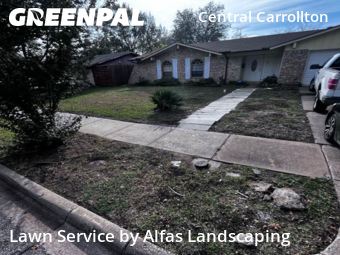 Yard Care in Carrollton, 75007, Yard Services by Alfas Landscaping, work completed in Dec , 2025