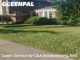 Lawn Management in Glenview, 60025, Yard Mowing by C&A Snowplowing And , work completed in Nov , 2025