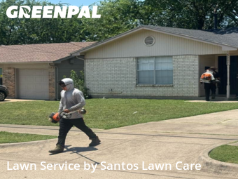 Lawn Mowin Haltom City,76117,Lawn Mow by Santos Lawn Care , work completed in Nov , 2025