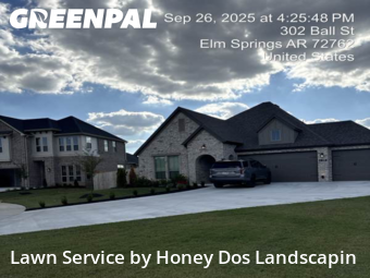 Yard Services in Springdale, 72762, Lawn Services by Honey Dos Landscapin, work completed in Nov , 2025