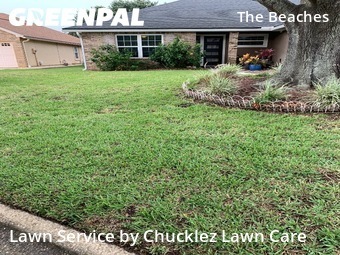 Lawn Mowingin Jacksonville Beach,32250,Lawn Care Service by Chucklez Lawn Care, work completed in Feb , 2026