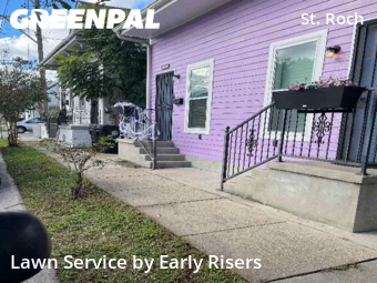 Landscaping Cleanup In New Orleans,70117,Landscape Design by Early Risers, work completed in Nov , 2025