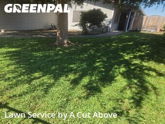Lawn mowing work completed in Tulare, CA