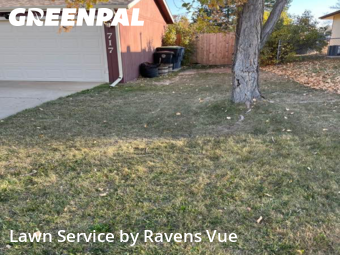 Front Yard Mowing in Longmont, 80504, Property Maintenance by Ravens Vue, work completed in Nov , 2025