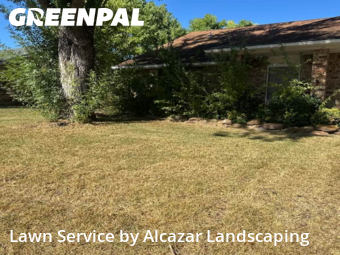 Landscaping Installation Grand Prairie,75052,Landscaping Renovation by Alcazar Landscaping, work completed in Nov , 2025