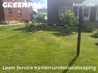 Lawn mowed in Allentown, 18109