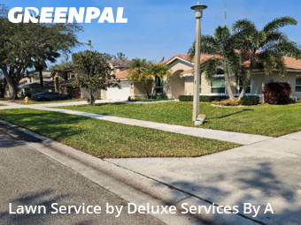 Lawn Cutin Plantation,33322,Yard Cutting by Deluxe Services By A, work completed in Jun , 2026