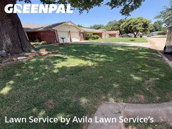 Lawn Mowing Servicein Midwest City,73110,Grass Cutting by Avila Lawn Service’s, work completed in Jul , 2026