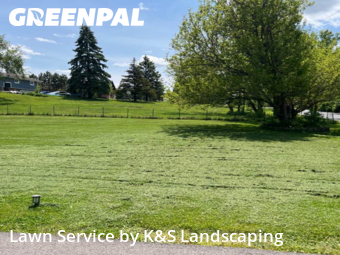 Lawn Mowin Orland Park,60467,Lawn Cutting by K&S Landscaping, work completed in Dec , 2025