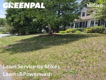 Lawn mowed in Milford, 3055