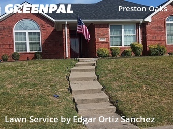 Grass Cuttingin Frisco,75035,Lawn Mowing Service by Edgar Ortiz Sanchez, work completed in Jul , 2026