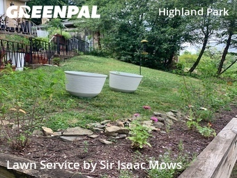 Lawn mowed in Pittsburgh, 15206