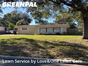 Lawn Cutin Apopka,32703,Lawn Care Service by Love&One Lawn Care, work completed in Jan , 2026