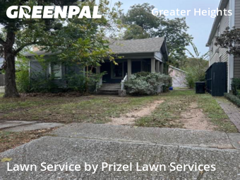 Lawn Mowingin Houston,77008,Lawn Service by Prizel Lawn Services, work completed in Dec , 2025