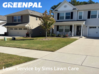 Lawn Carein Kannapolis,28081,Lawn Cut by Sims Lawn Care, work completed in Oct , 2025