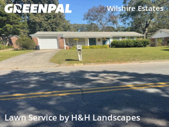 Front Yard Mowing in Savannah, 31419, Lawn Cutting by H&H Landscapes, work completed in Nov , 2025