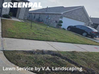 Lawn Servicein Katy,77493,Yard Mowing by V.A. Landscaping, work completed in Dec , 2025