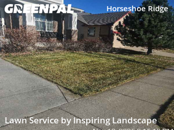 Grass Cutting in Parker, 80134, Lawn Services by Inspiring Landscape, work completed in Dec , 2025