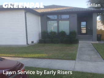 Landscaping Renovation In New Orleans,70115,Landscaping by Early Risers, work completed in Nov , 2025