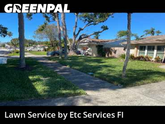 Grass Cutin Largo,33774,Lawn Mow by Etc Services Fl, work completed in Dec , 2025