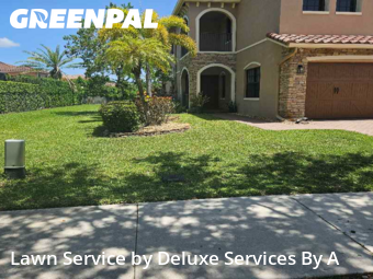 Lawn Care in Parkland, 33076, Grass Cutting by Deluxe Services By A, work completed in Dec , 2025